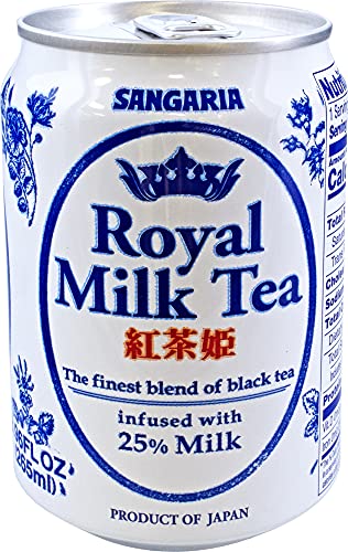 Royal Milk Tea Pack of 24 - Rich, Smooth Japanese Beverage