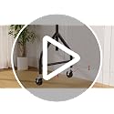 Heavy Duty Rolling Clothes Rack - Silver, 420 LBS Load Capacity, Portable Garment Stand with Lockable Wheels, 63" x 18.9" x 43.3"