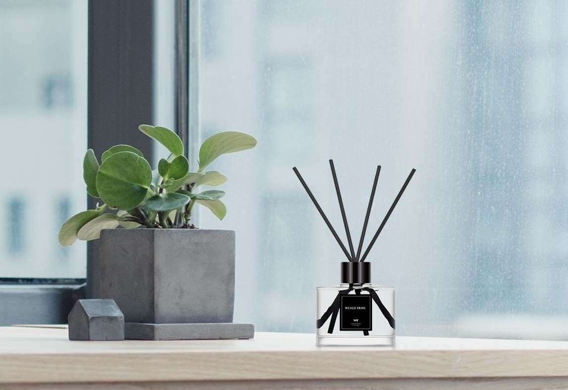 Reed Diffuser Set by [Brand Name] - 3-Pack Air Fresheners | Fresh Linen, Ocean, Eucalyptus & Mint Scents (1.7 fl oz Each)