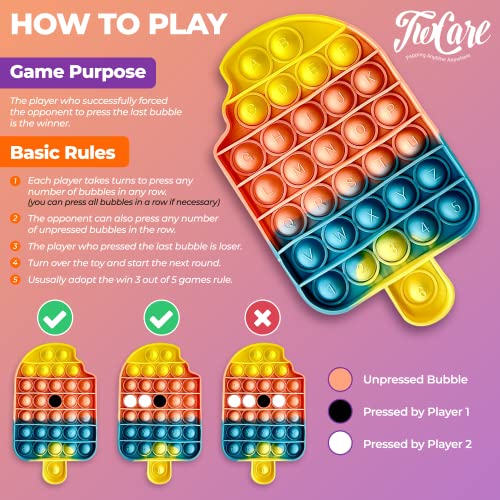62 Pack Fidget Toys Set, Sensory Party Favors Gifts for Kids Adults Stress Relief Stocking Stuffers Pop It Autism Autistic Bulk Boys Girls Goodie Bags Treasure Box Classroom Prizes
