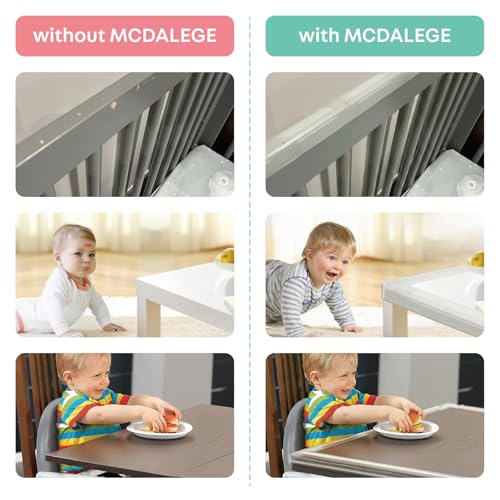 Baby Furniture Edge Protector 118.11x1.97in - Child Safety Guard for Cribs & Tables