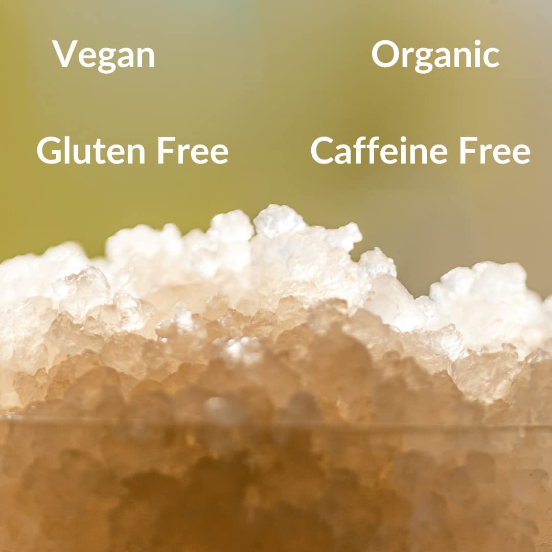 The Spirit Of The Forest Live DORMANT ENDLESS Fresh Water Kefir Grains DIY Fermented Probiotic Drink Enhances Gut Health Kefir Starter Makes Limitless Supply Non-GMO Dairy Free Vegan Sparkling Water