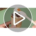 Cute Vesici 120 Piece Christmas Wooden Spoons Hot Cocoa & Dessert Utensil Set