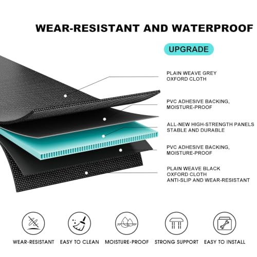 10mm Heavy Duty Queen Bunkie Board 60x80, Foldable Bed Support