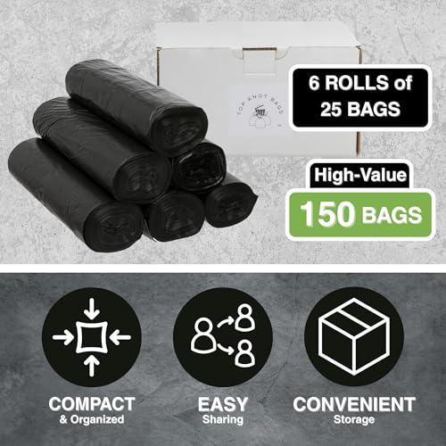 40 Gallon Heavy Duty Black Trash Bags 45 Gal Can Liners Bulk 150 Count