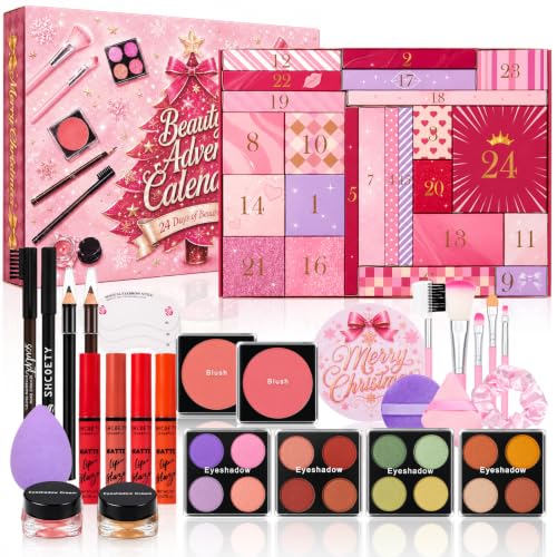 Makeup Advent Calendar 2026 - 24 Days Teen & Adult Beauty Set by Leapio