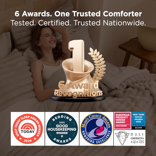 Bedsure 2-in-1 Comforter Set with Detachable Fleece Blanket - Olive Green Queen - Variation 03