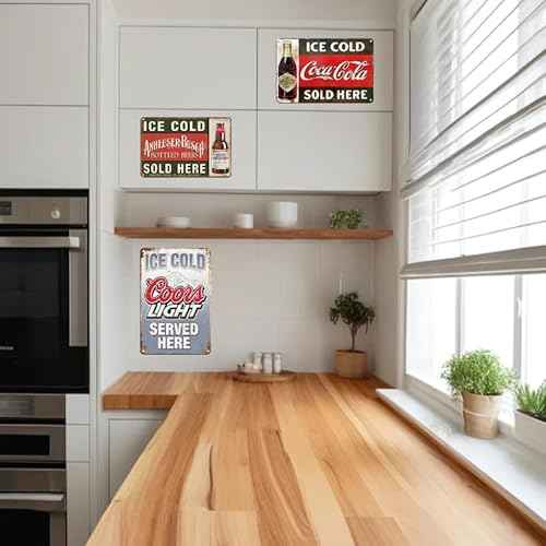 Leinenkugols Decorative Metal beer mancave Beer Bar Tin Signs 12x8 Inchs-red