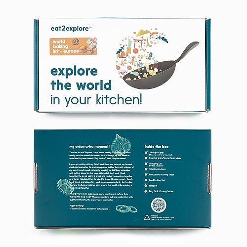 Eat2Explore European Desserts Baking Set for Families & Homeschooling - Explore International Food & Culture