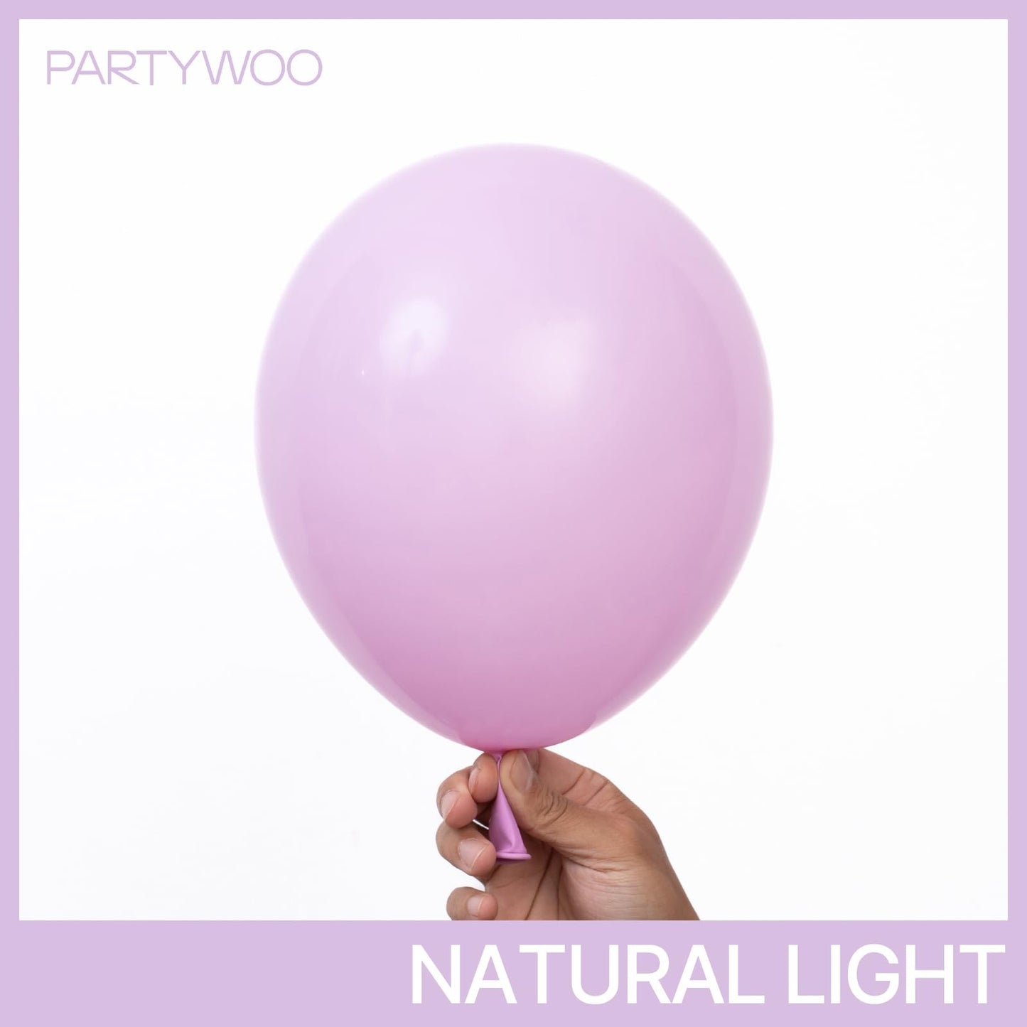 PartyWoo Baby Pink Balloons 50pcs 12 Inch Pastel Light Pale Pink Latex Helium Balloons for Anniversary Wedding Baby Shower Gender Reveal Butterfly Princess Birthday Party Decorations Pink-Q04