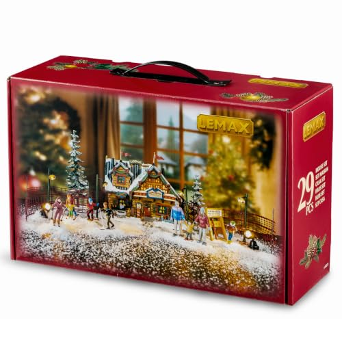 Lemax Apres-Ski Lodge Set #56676 Collectible Lighted Building