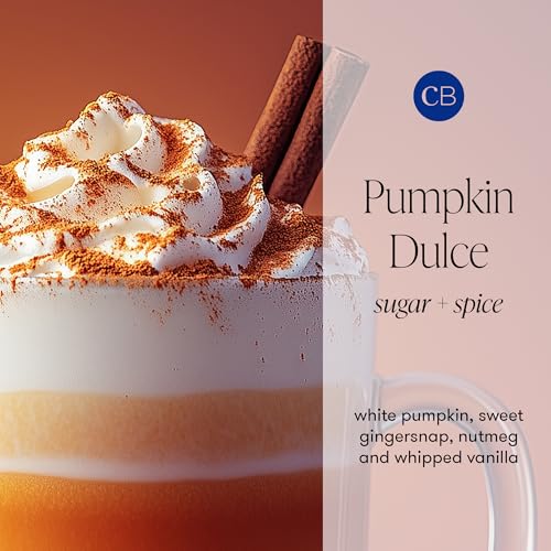 Pumpkin Dulce Mercury Jar Candle - Fall Scented Soy Blend Candle - 19 oz