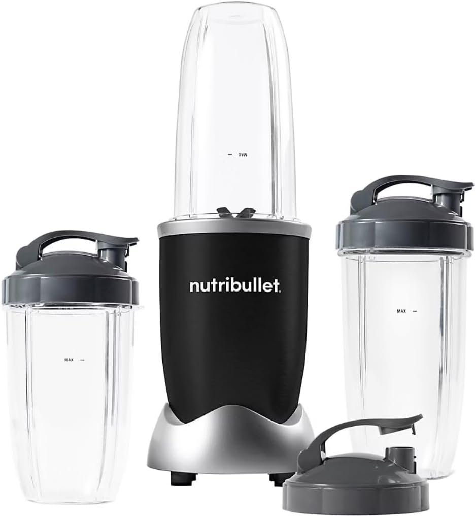 NutriBullet Pro 900-Watt Blender - Special Edition Matte Black for Smoothies & More