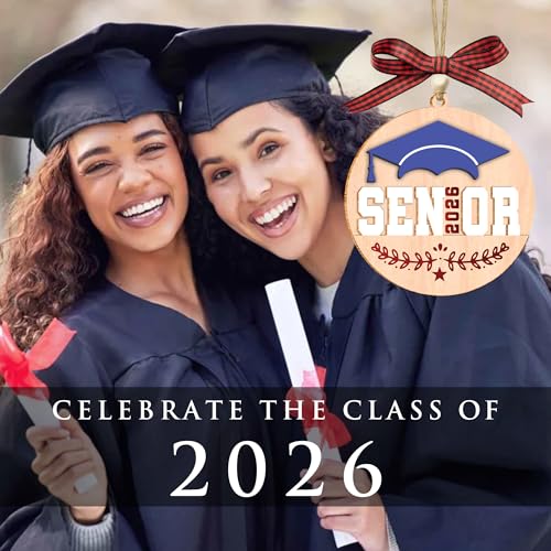 Senior 2026 Graduation Ornament - Class of 2026 Christmas Ornament, Gift for Son/Daughter