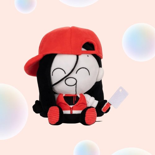 BU-TCHER Vanity Yixi Soft Plush Cushion - 7.87 Inch Modern Decorative Ornament for Stress Relief & Cozy Comfort
