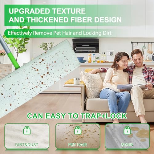 40 Count XL Wet Pads Refills for Swiffer Sweep XL Mop - Pet Hair & Stain Removal
