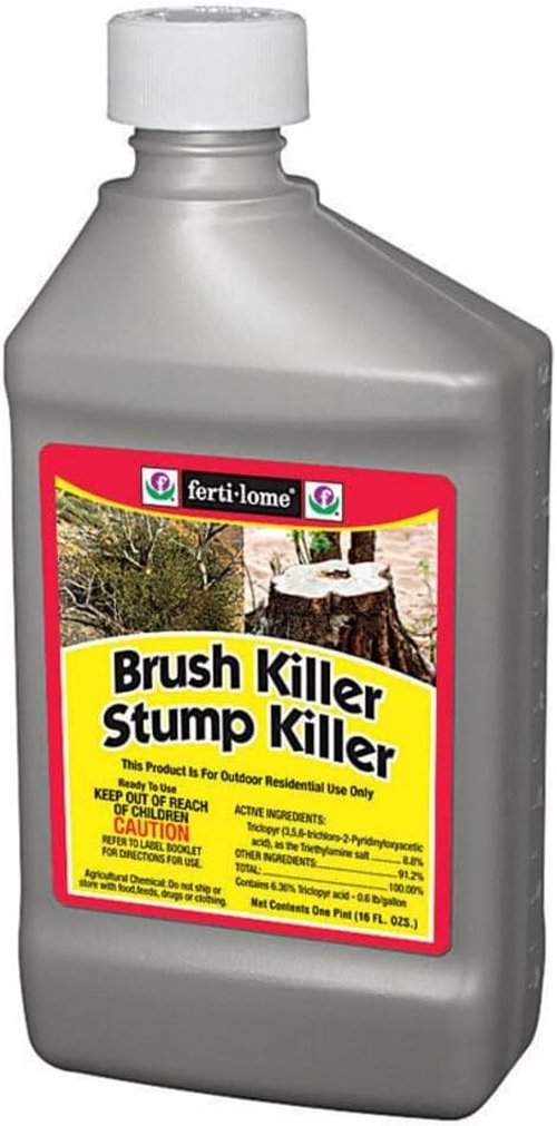 Hi-Yield Brush Killer - Effective Stump Killer Solution | 16-Ounce Bottle
