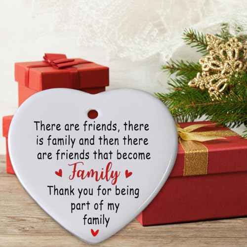 Family Christmas Ornaments 2025,Gifts for Family Friends Christmas Ideas,Personalized Ornaments for Christmas Tree,Long Distance Whole Families Gifts