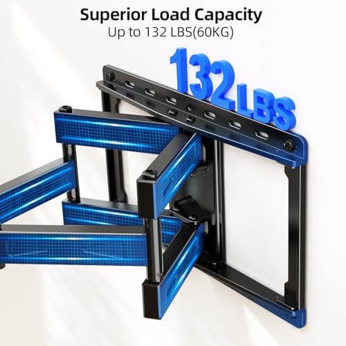 Home Vision Full Motion TV Wall Mount with Soundbar Bracket - 32-85" Variation of THIS listing