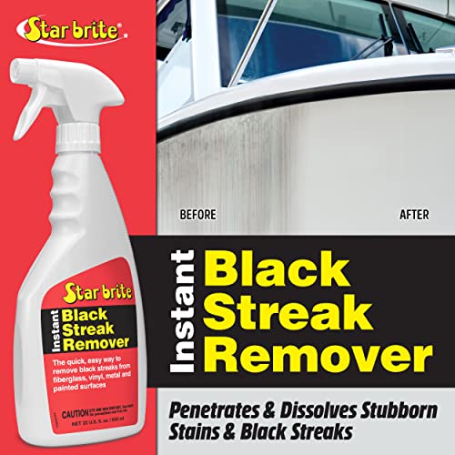 Star Brite 128 Oz Instant Black Streak Remover for Grease, Oil, Smoke Stains
