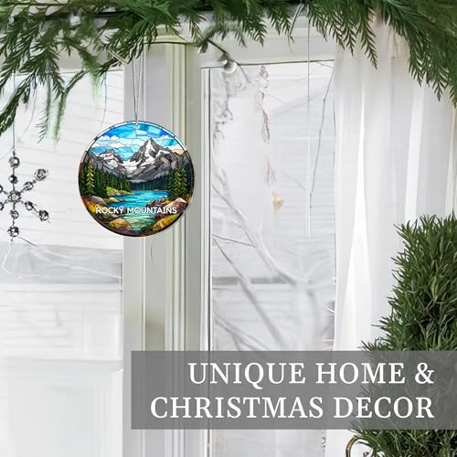 Rocky Moutain National Park Ornament, Unique Gifts