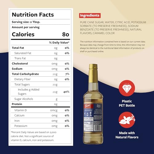 Torani Lychee Syrup for Drinks, Flavoring for Iced Tea, Sodas, and Cocktails, Glass Bottle with Pump Included, 25.4 Fl Oz