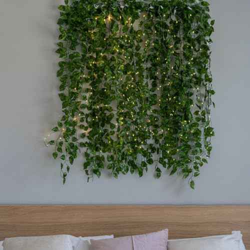 Magicnight Micro Twinkle Battery Operated Fairy Lights, 100 LED Small Warm White String Lights with Remote with Timer Mini Christmas Lights for Bedroom, 33ft Green Wire for Indoor Plants Decor