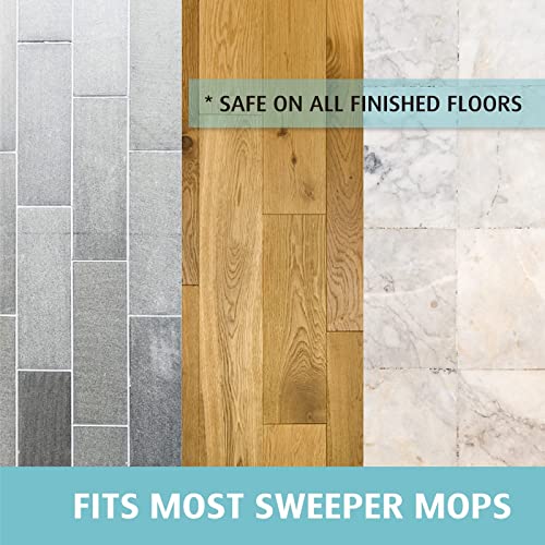 AIR U+ Wet Mop Refills for Swiffer Sweeper - 60 Count, Pull Paper Design, Thickened, Moisture Retention, Compatible with Swiffer Mops
