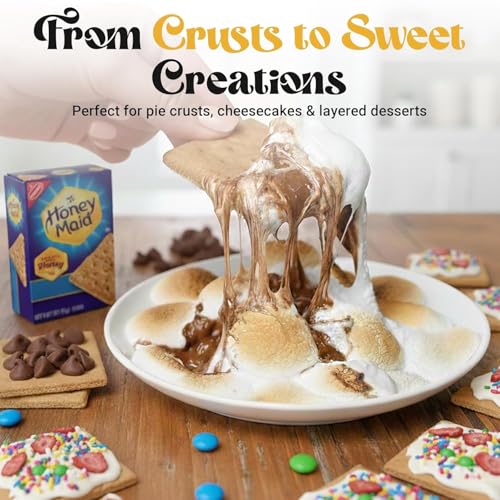 Bulk Honey Graham Crackers Pack of 8 – Classic Snack for S’mores & Baking