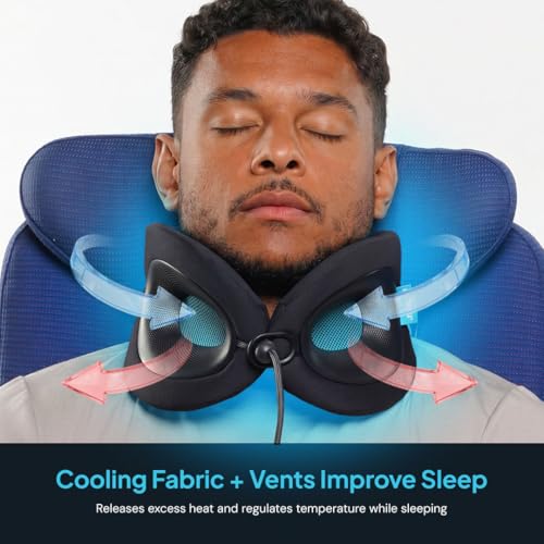 Cabeau Evolution X Deluxe Travel Neck Pillow with Adjustable Support and Carry Bag