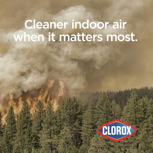 Clorox Medium Room Turbo Air Purifier with True HEPA Filter - Covers 1000 Sq Ft
