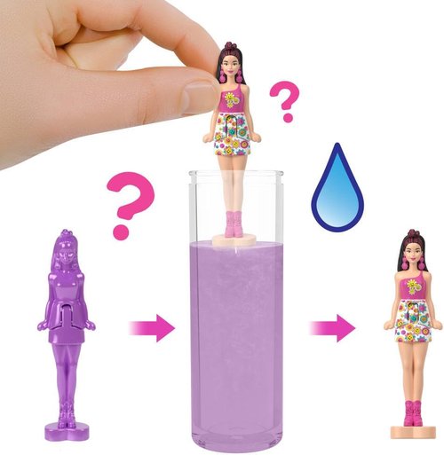 Barbie Mini Dolls 5-Pack - 1.5-Inch Surprise Reveal & Sensory Play Pieces | Fun Styles Included