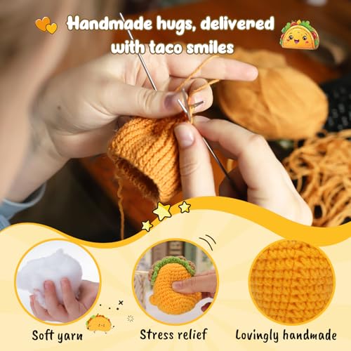 World OCCdesign Handmade Inspirational Taco Gift for Christmas & Holiday Stockings