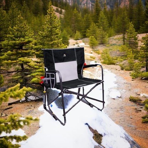 GCI Outdoor Freestyle Rocker XL - Portable Folding Rocking Chair for Camping & Outdoor Use