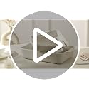 Ceramic Baking Dish Set of 3 Bright White Oven-Safe Casserole Pans