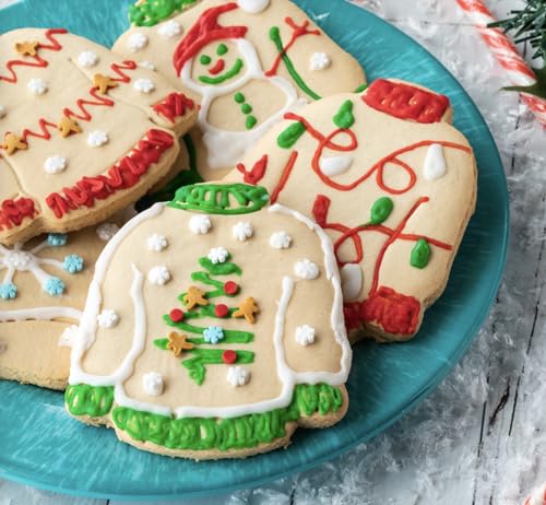 Sweet Cookie Crumbs Christmas Sweater Cookie Cutter - Dishwasher Safe, Stainless Steel, Variation: 1