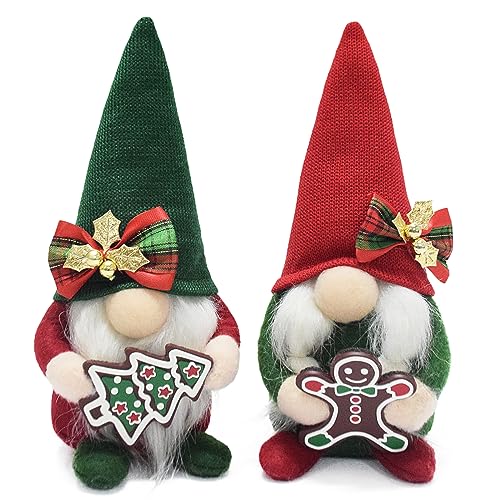 Christmas Gnome Plush Decorations - Swedish Nordic Handcrafted Holiday Figurines