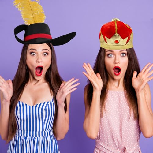 Assorted Funny Party Hats Bulk Pack - Novelty Costume Hats for Adults & Teens