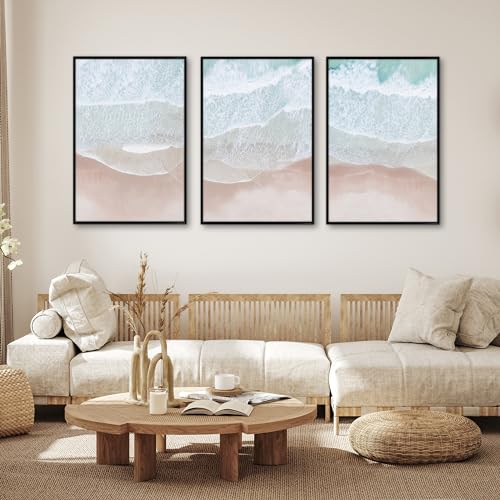 Americanflat 24x36 Poster Frame Set - Black, Pack of 3