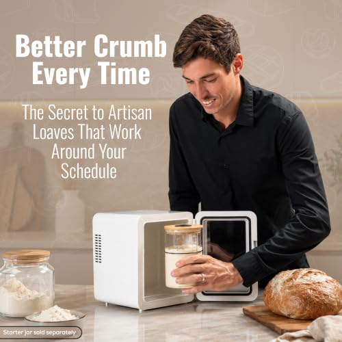 Climate Control Cube for Sourdough Starters - Temperature Regulating Jar Warmer & Cooler