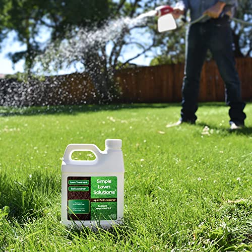 Liquid Soil Loosener - Soil Conditioner for Compact and Poor Drainage Soils - 32 oz