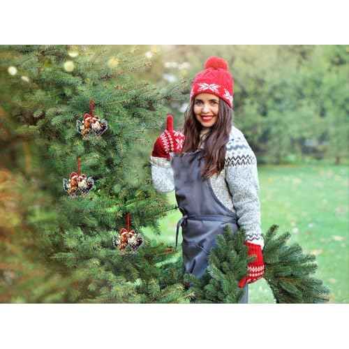 WhatSign Farmhouse Chicken & Rooster Christmas Tree Ornament Decorations