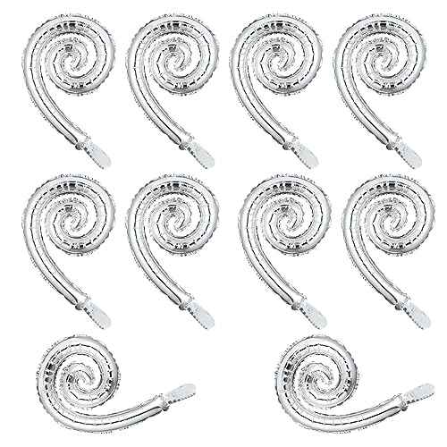 Spiral Shape Foil Air Balloons Spiral Birthday Party Decoration for Wedding Baby Shower Birthday Party Supplies