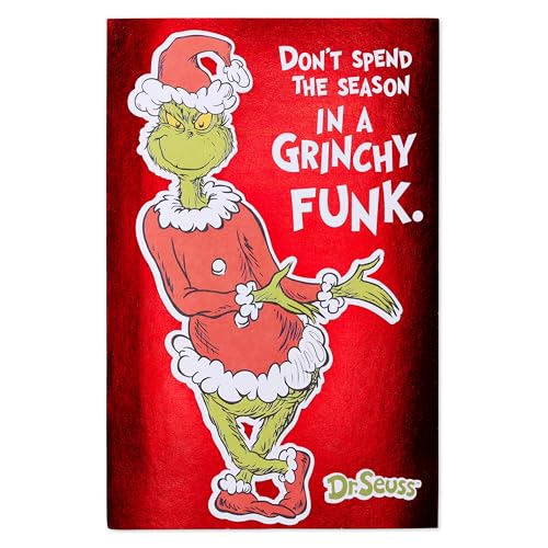 Grinch Christmas Card for Kids by American Greetings – The Grinchy Funk