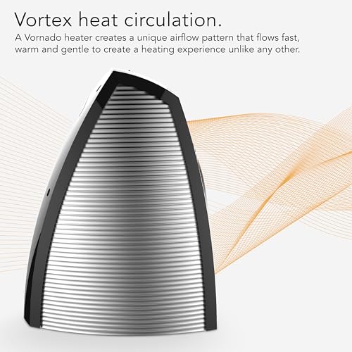 Vornado VH10 (2026) Space Heater with Adjustable Thermostat - Quiet, Black, Model 2025 Variant