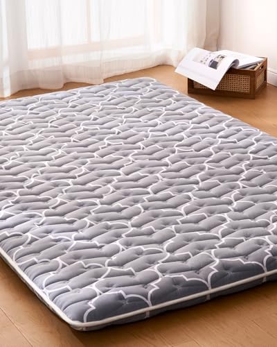 6th Generation Japanese Floor Futon Mattress - Extra-Thick 9-Layer