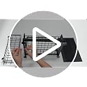 Saydear 2-Pack Black L-Shaped Under Sink Organizer with Pull-Out Drawers