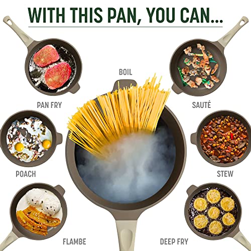 Goodful Linen All-in-One 11-Inch Nonstick Multi-Purpose Pan Set