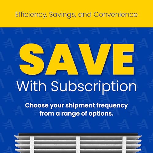 AprilAire 310 Replacement Air Filter - Pack of 1, MERV 11, 20x20x4 US Made - Variation 1