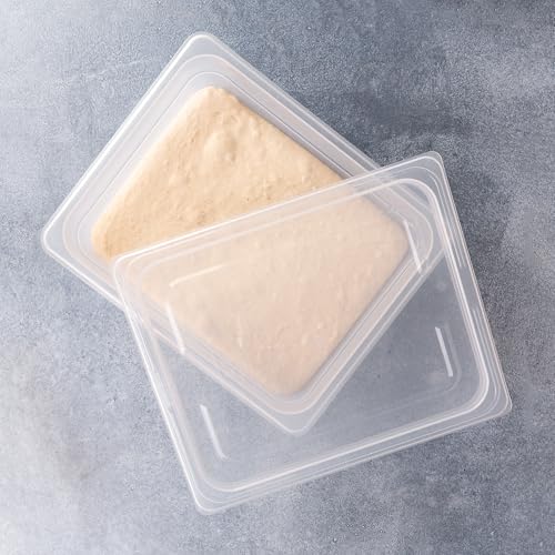 Proofing Container Set 2 Pack with 6L Capacity for Dough Rising, Bread & Pizza - Stackable, BPA-Free, Dishwasher Safe - Variation 2